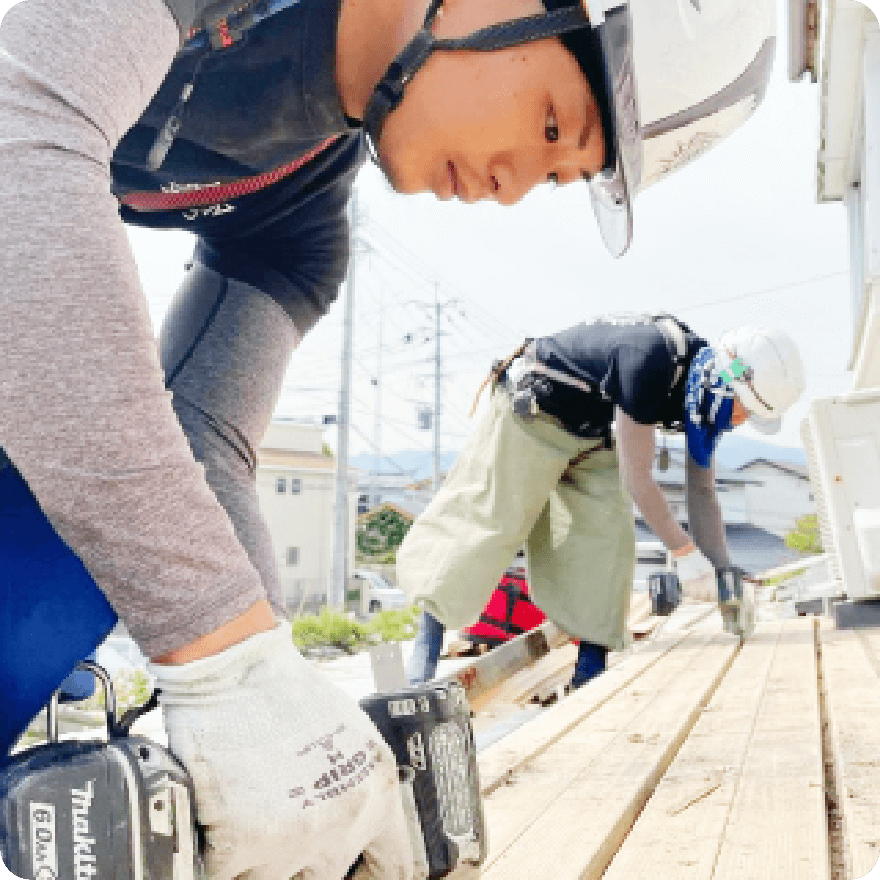 施工の様子
