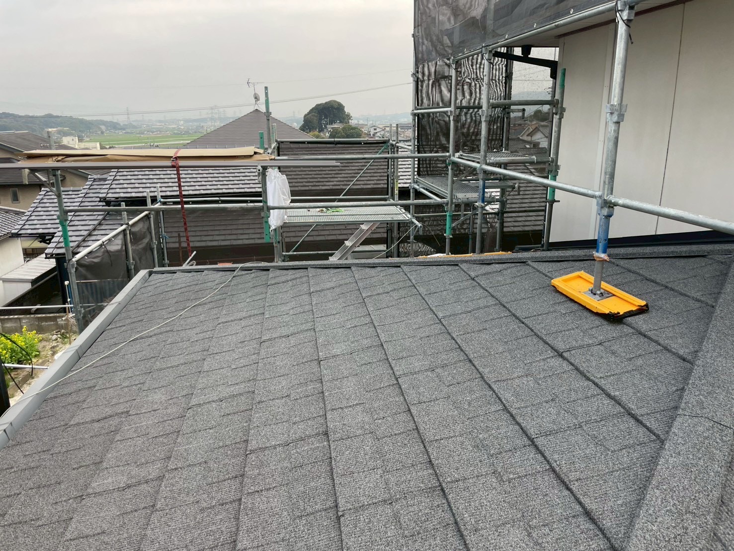 筑紫野市屋根カバー施工後